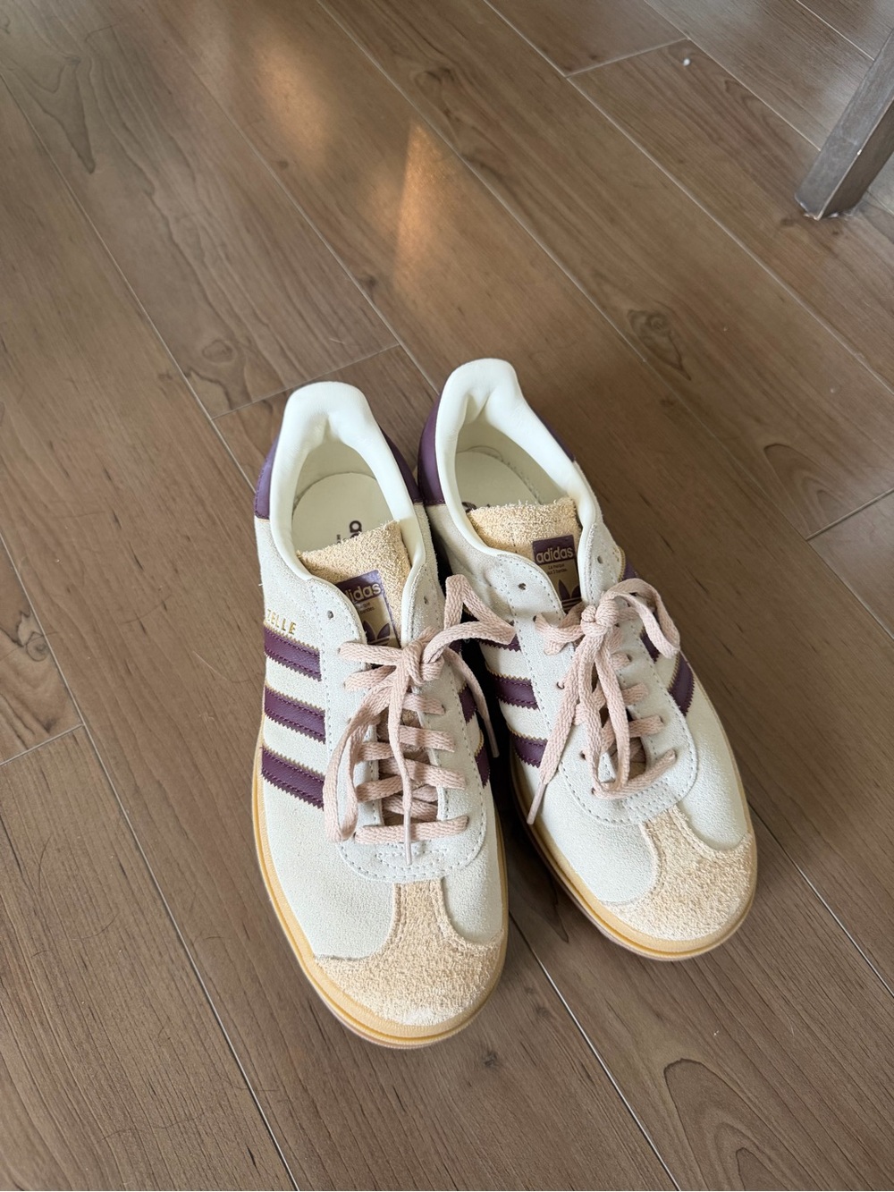 Adidas gazelle bold maroon